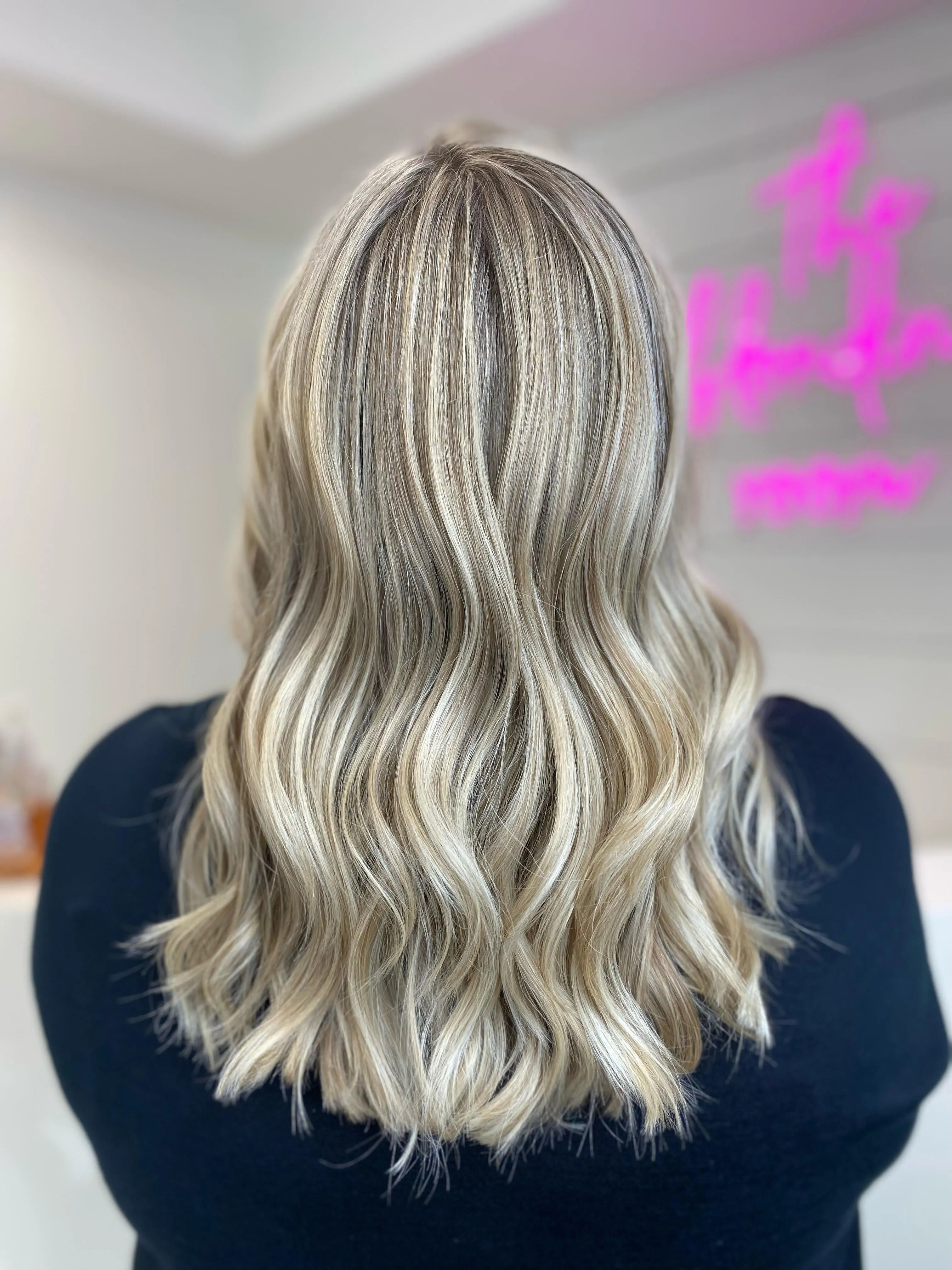 Blonding services at The Blonding Room